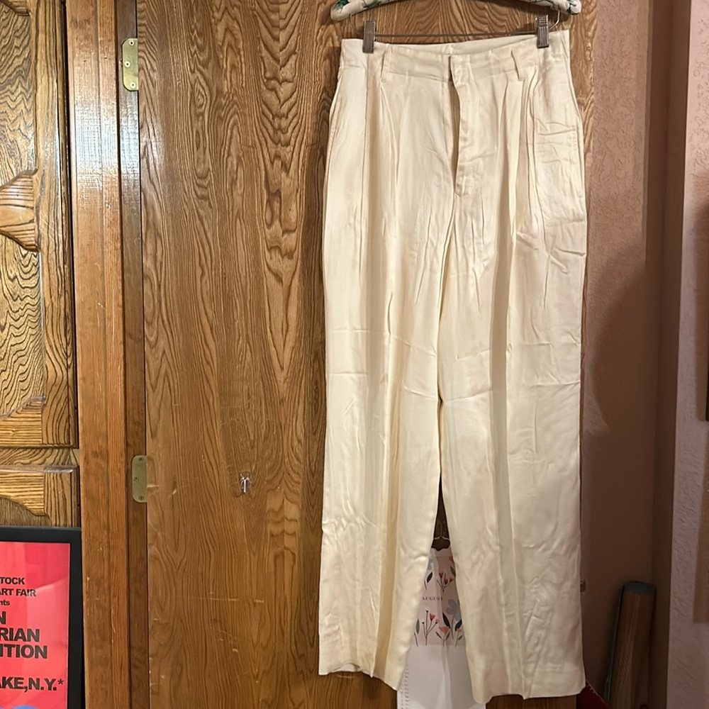Ralph Lauren Polo Vintage dress trousers with tuxedo buttons. Size 8.